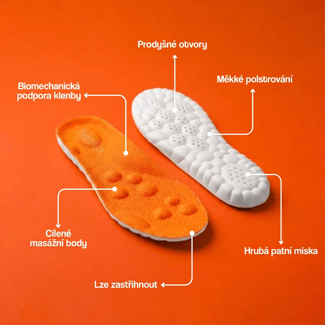 Heelio Masážní Vložky